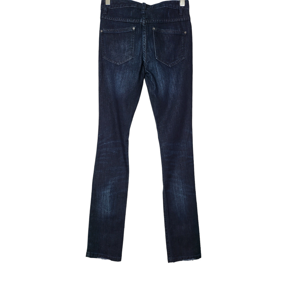 Free People‎ Size 25  NWT Kellie Skinny Jeans Dark Eagle Wash Denim New #444